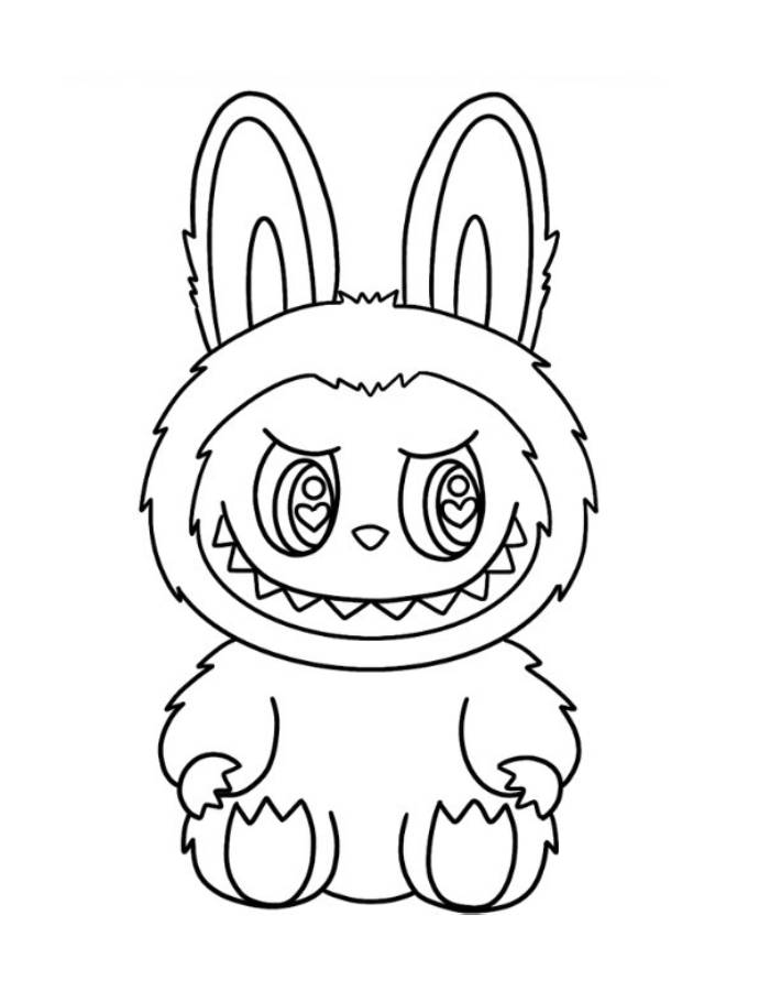 dada labubu have a seat