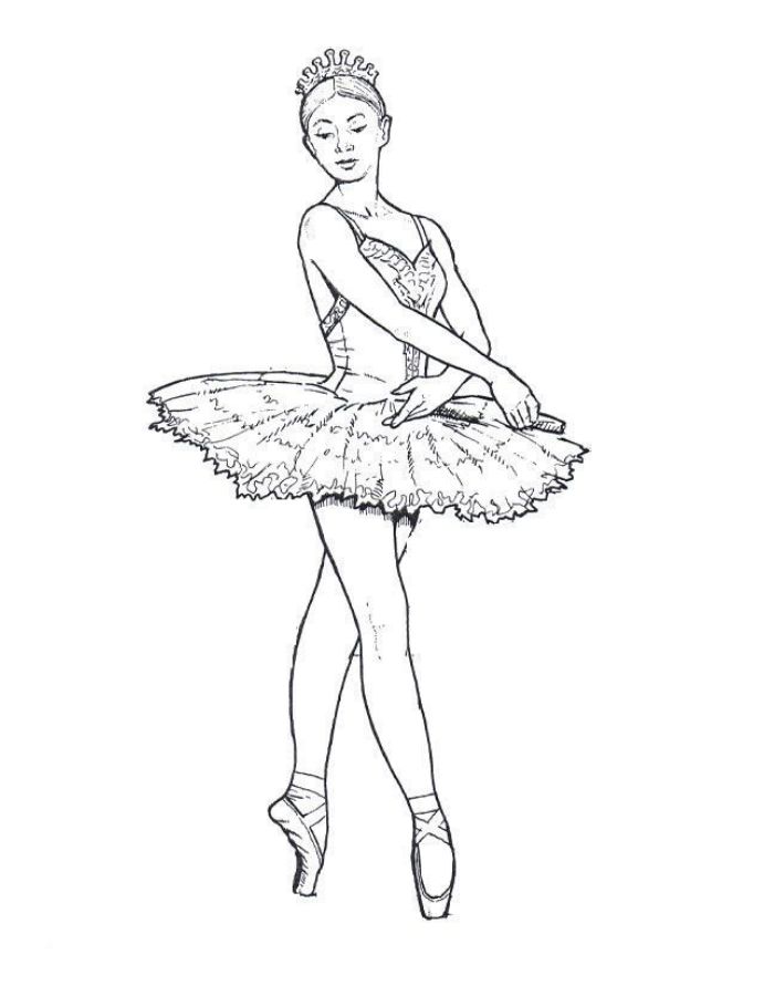 Dance For Adults Coloring Page