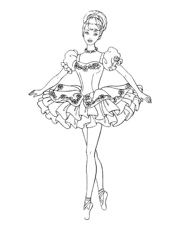 Dancing Line Art Coloring Page