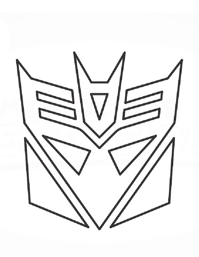 Decepticon Coloring Page