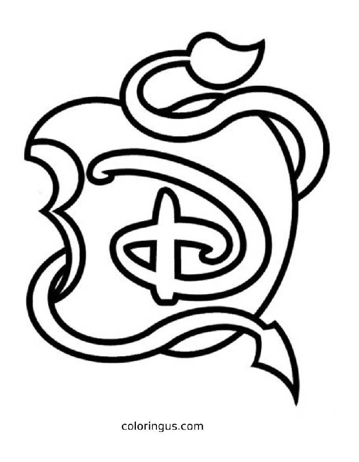 Descendants Coloring Pages