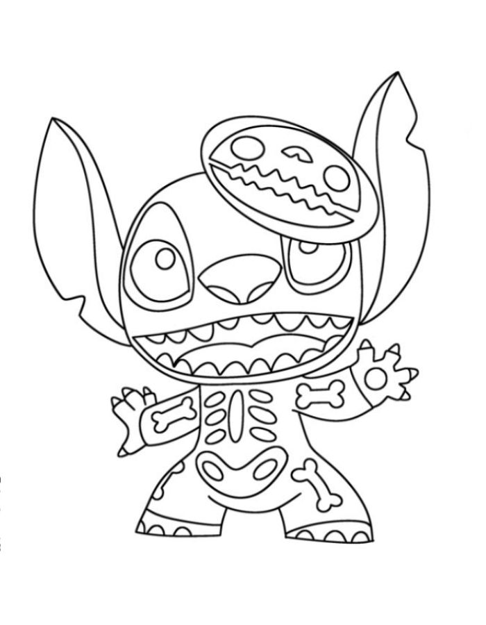 Disney Halloween  coloring page