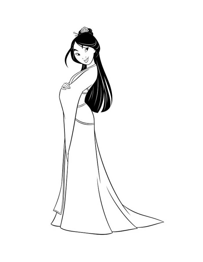 Disney Princess Mulan Activity