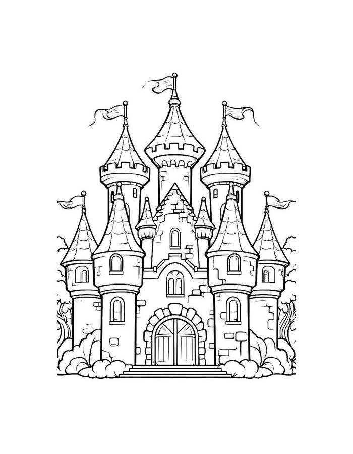 Disneyland Sheets Coloring Page