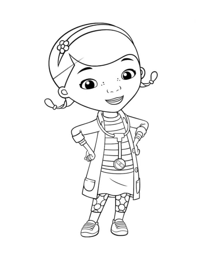 Doc McStuffins  coloring page