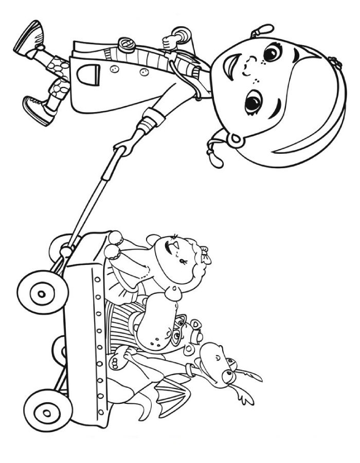 Doc Mcstuffins Toy Hospital Coloring Page