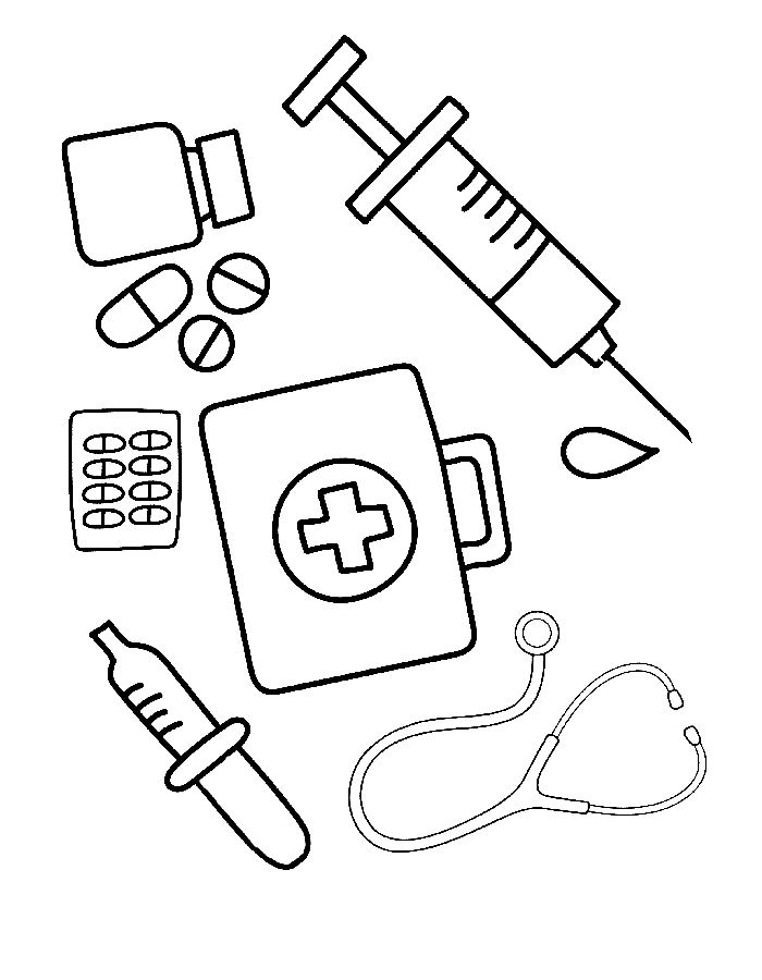 Doctor Coloring Pages (Free Printable PDF)