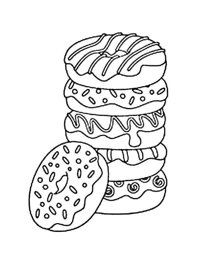 Donuts Printable For Kids