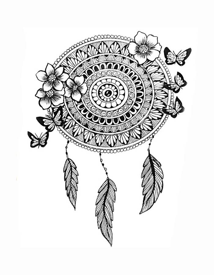 Dream Catcher Art For Adults