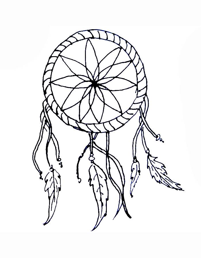 Dreamcatcher Drawing
