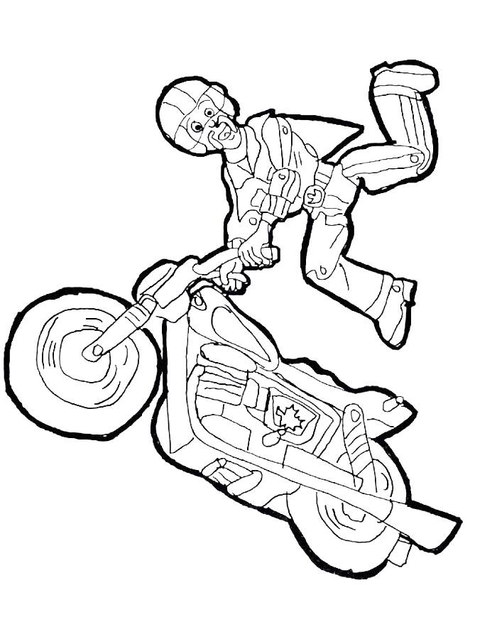 Duke Caboom Coloring Page