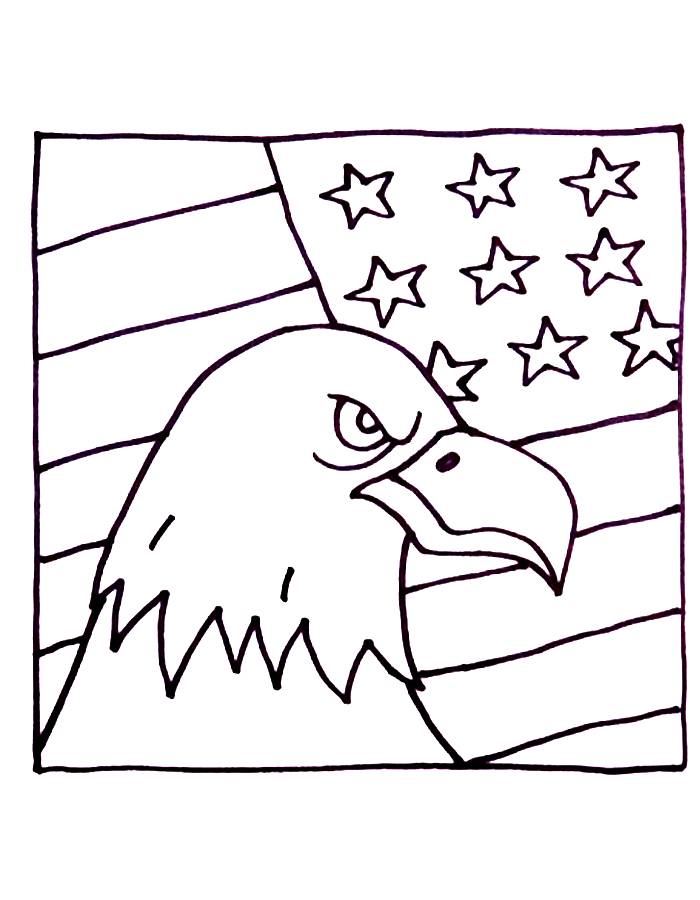 Eagle Flag Memorial Day