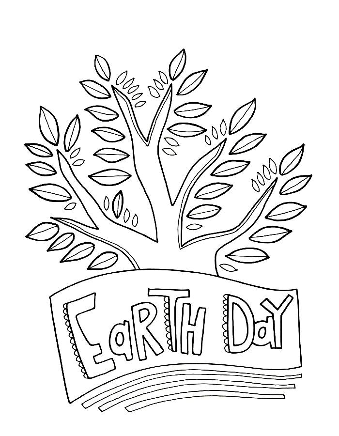 Earth Day Inspired Art Earth Day Inspired Art Coloring Page
