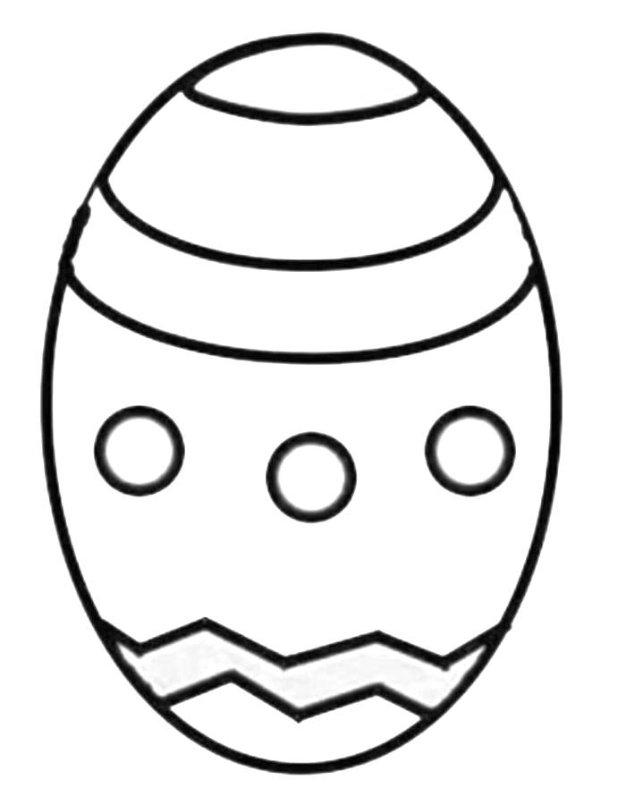 Easter Egg Pdf Easter Egg Pdf Coloring Page