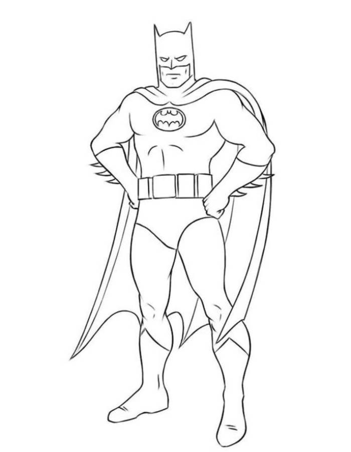 Batman Coloring Pages (free Printable Pdf)