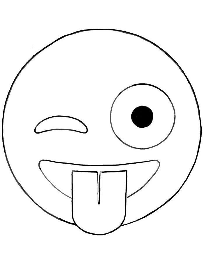Emoji Pictures To Color