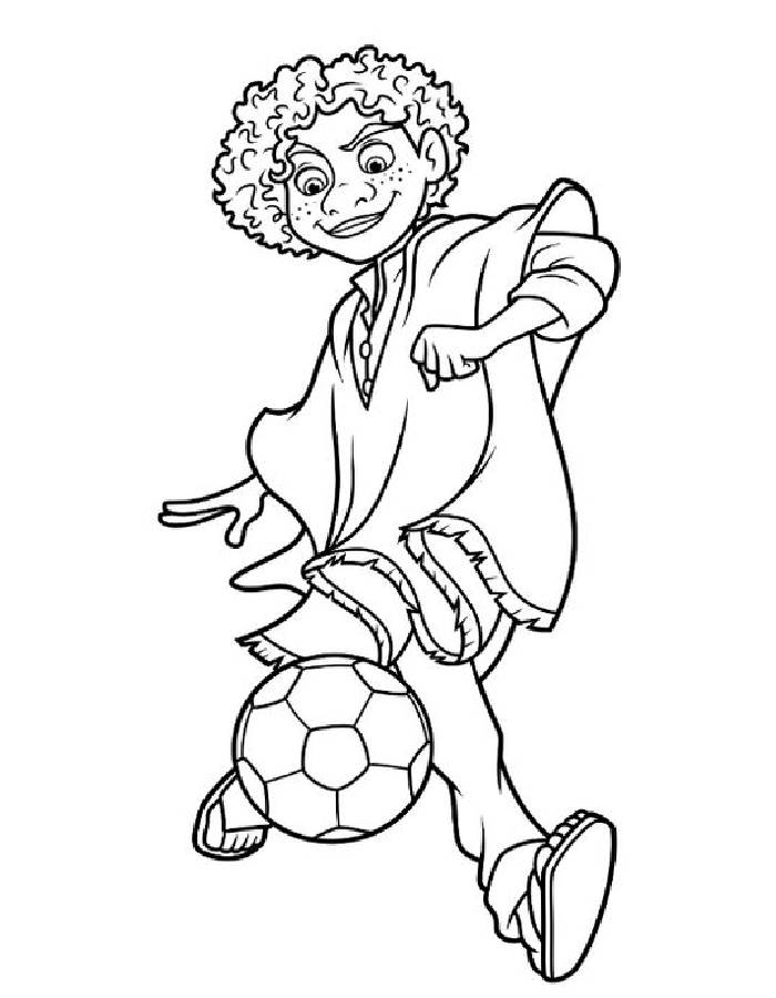 Encanto Color Sheet Coloring Page