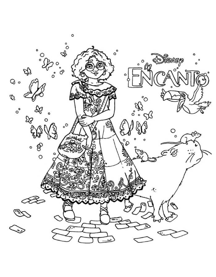 Encanto  coloring page