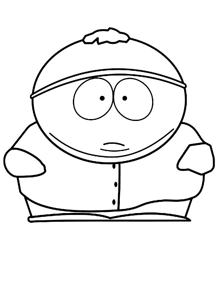 Eric Cartman Coloring Page