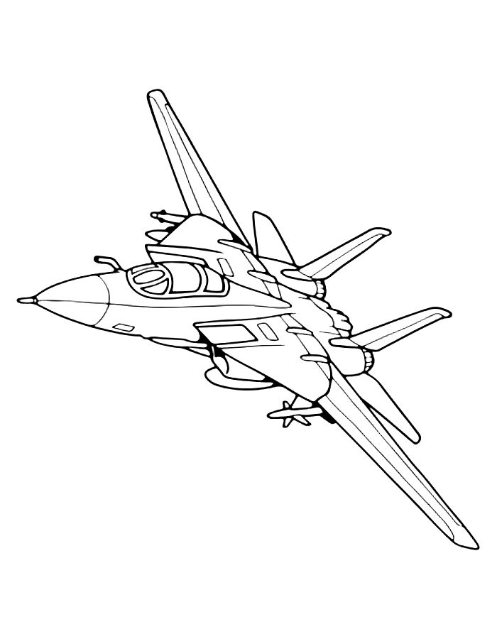f 14 tomcat coloring pages