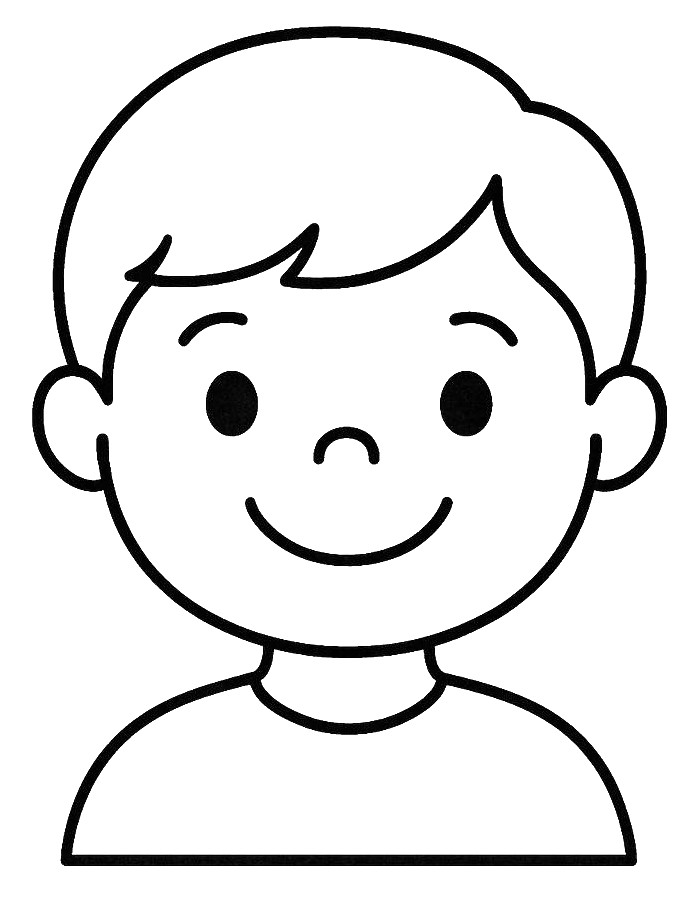 Face Coloring Page