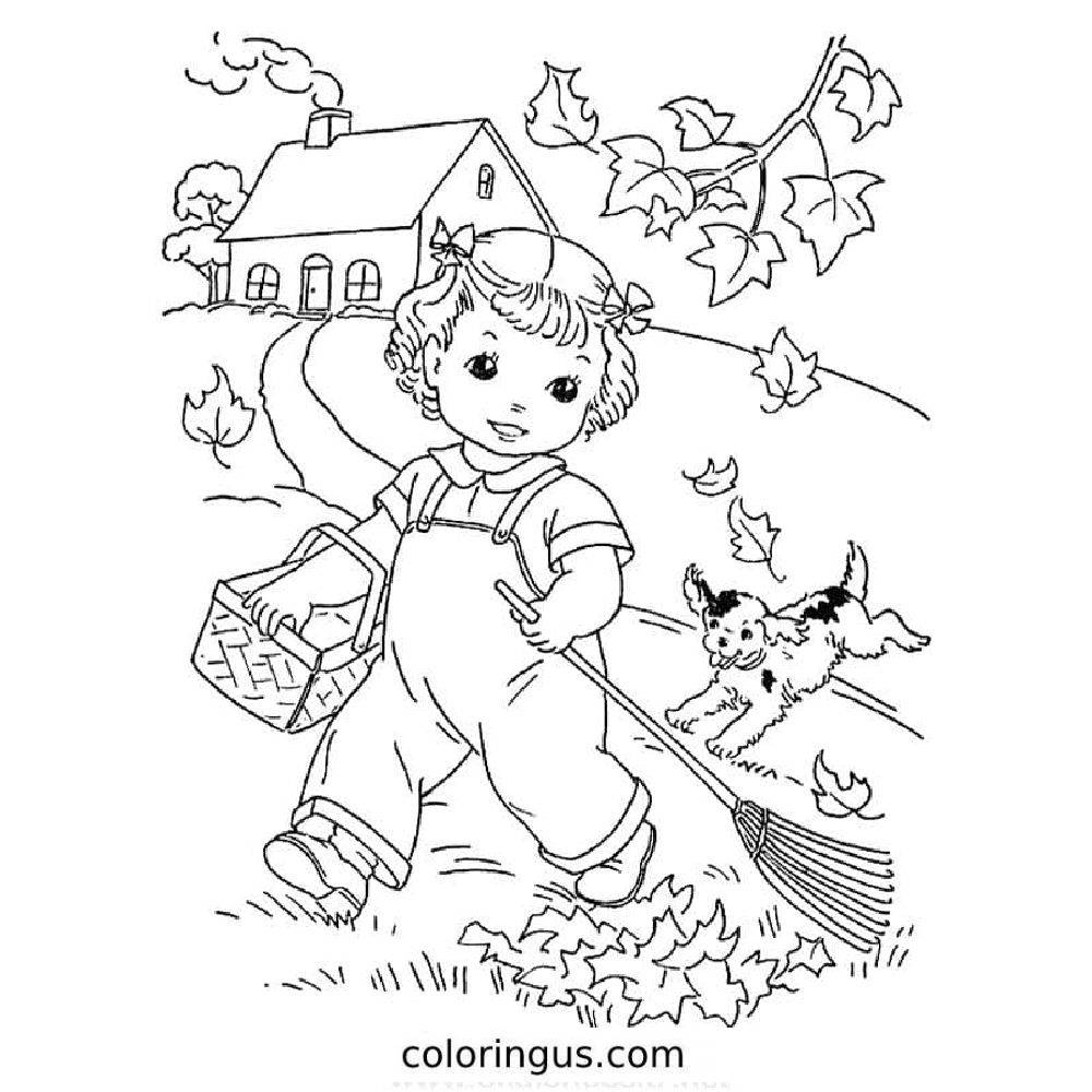 You Will Love These Free Printable Fall Coloring Page