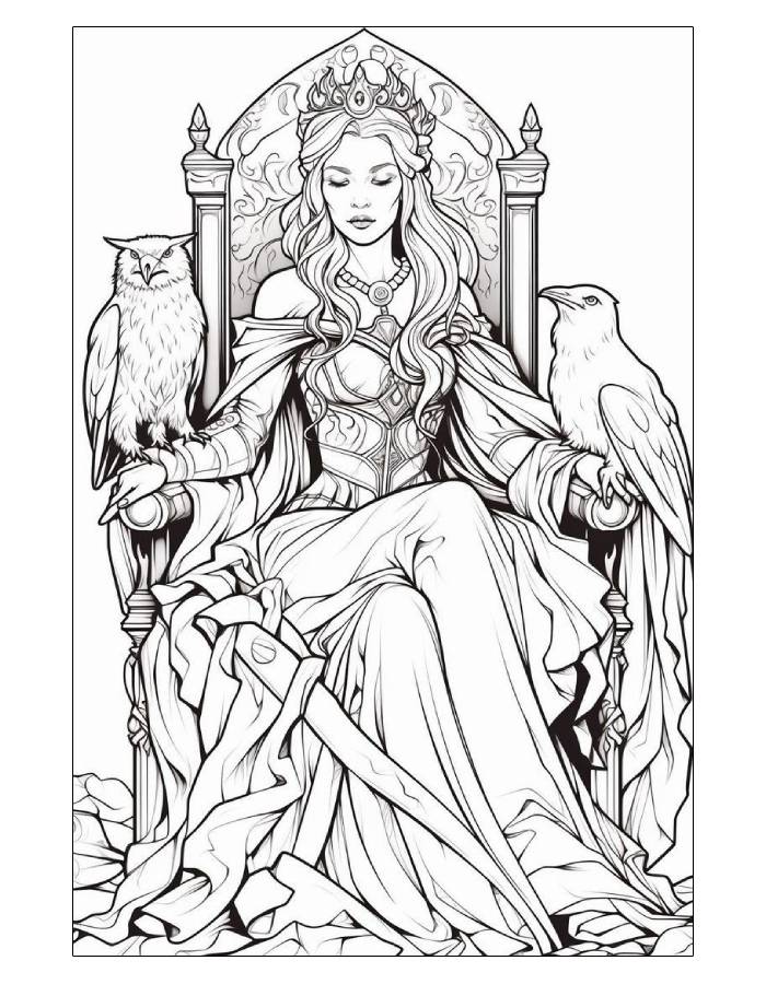 Fantasy Coloring Pages