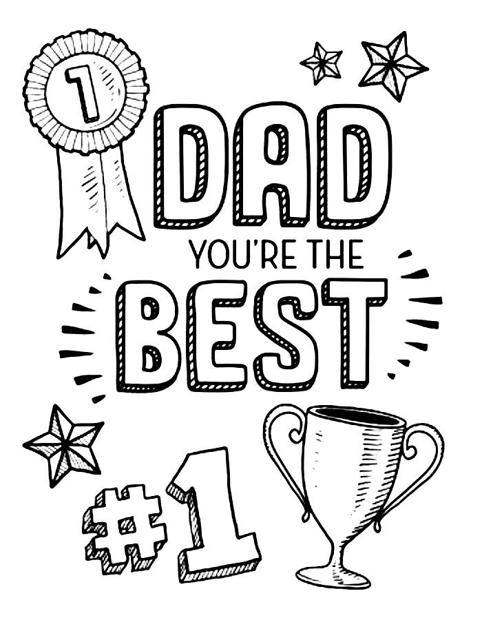 Fathers Coloring Pages Father Dad Doodle Kids Vaderdag Number Alley Fathers Coloring Pages Father Dad Doodle Kids Vaderdag Number Alley