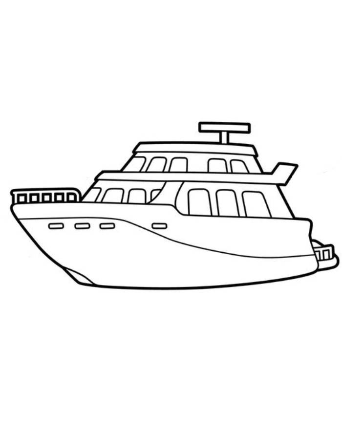 ferry coloring pages