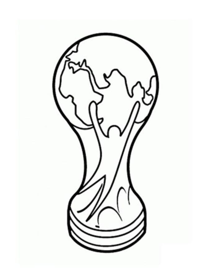 Fifa World Cup Coloring Page