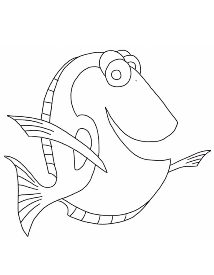 Finding Nemo Coloring Page