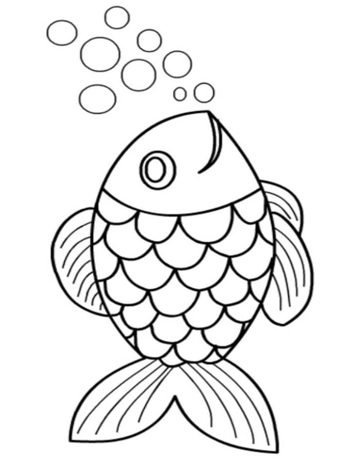 Fish Coloring Pages (Free Printable PDF Sheets)