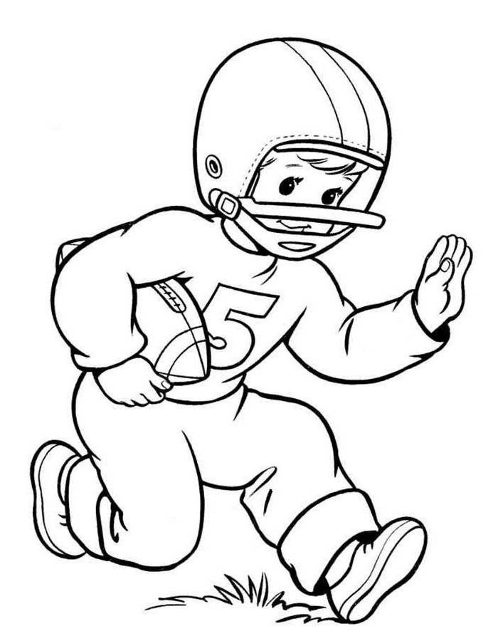 Football Coloring Pages