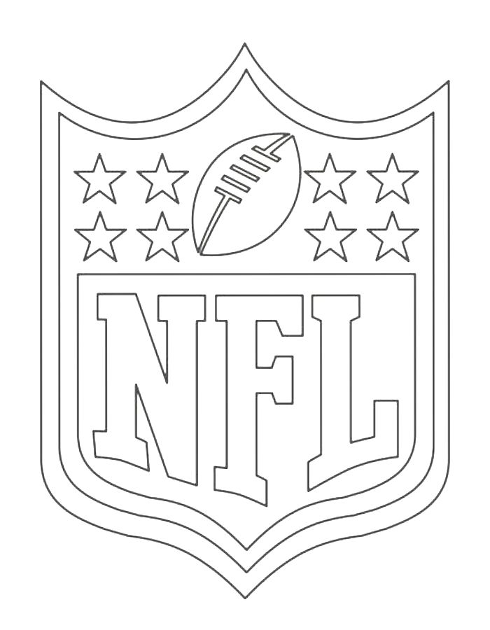 Football Nfl Coloring Page