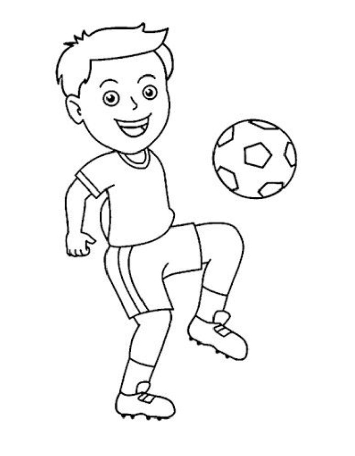 Football Player Cartoon