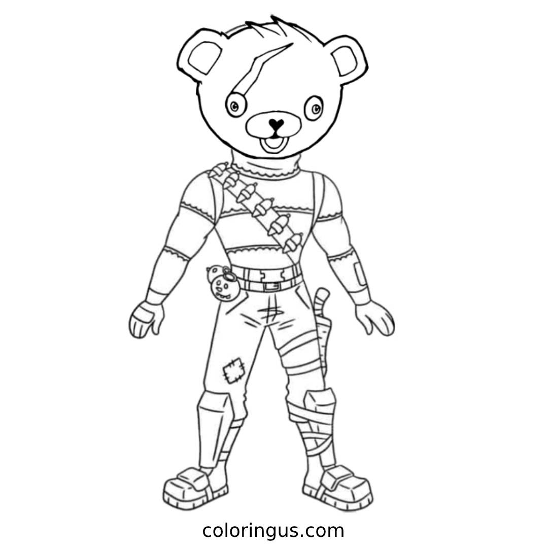 Fortnite Coloring Pages : Free Printable PDF Sheets