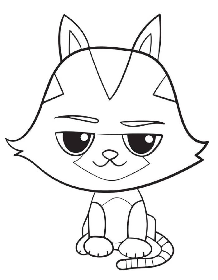 Free Printable Gabby's Dollhouse Sheets Coloring Page