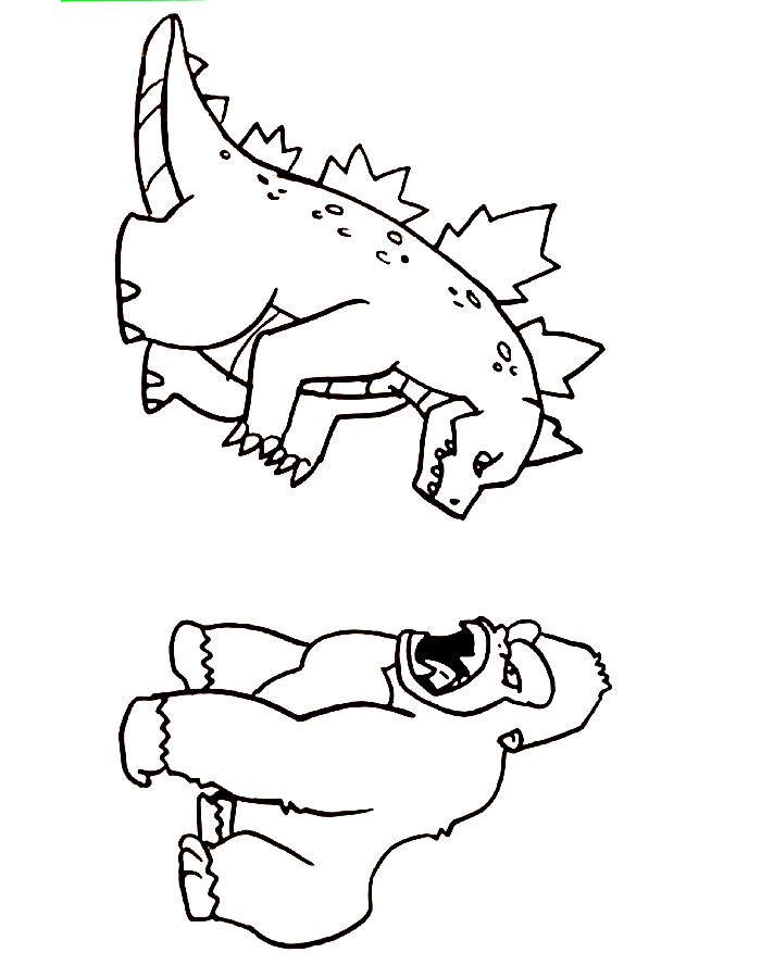 Free Printable Godzilla And King Kong