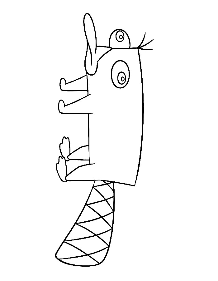 Free Printable Phineas And Ferb Coloring Page