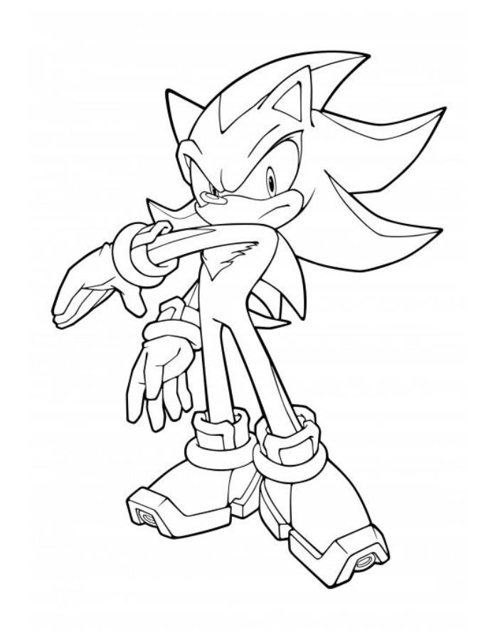 Free Shadow The Hedgehog For Kids