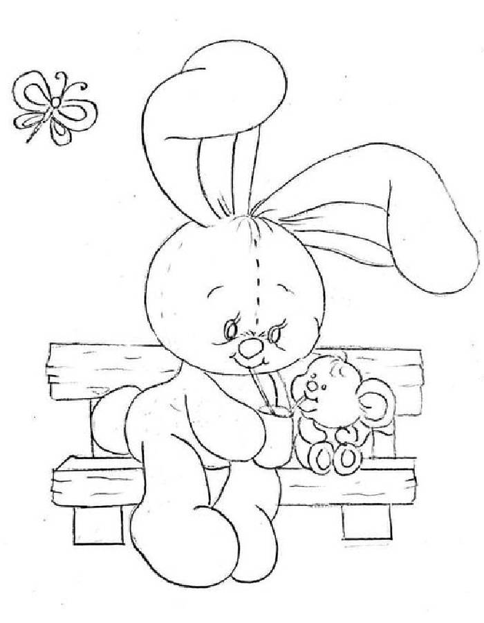 Free Teddy Bear Pictures To Print Coloring Page