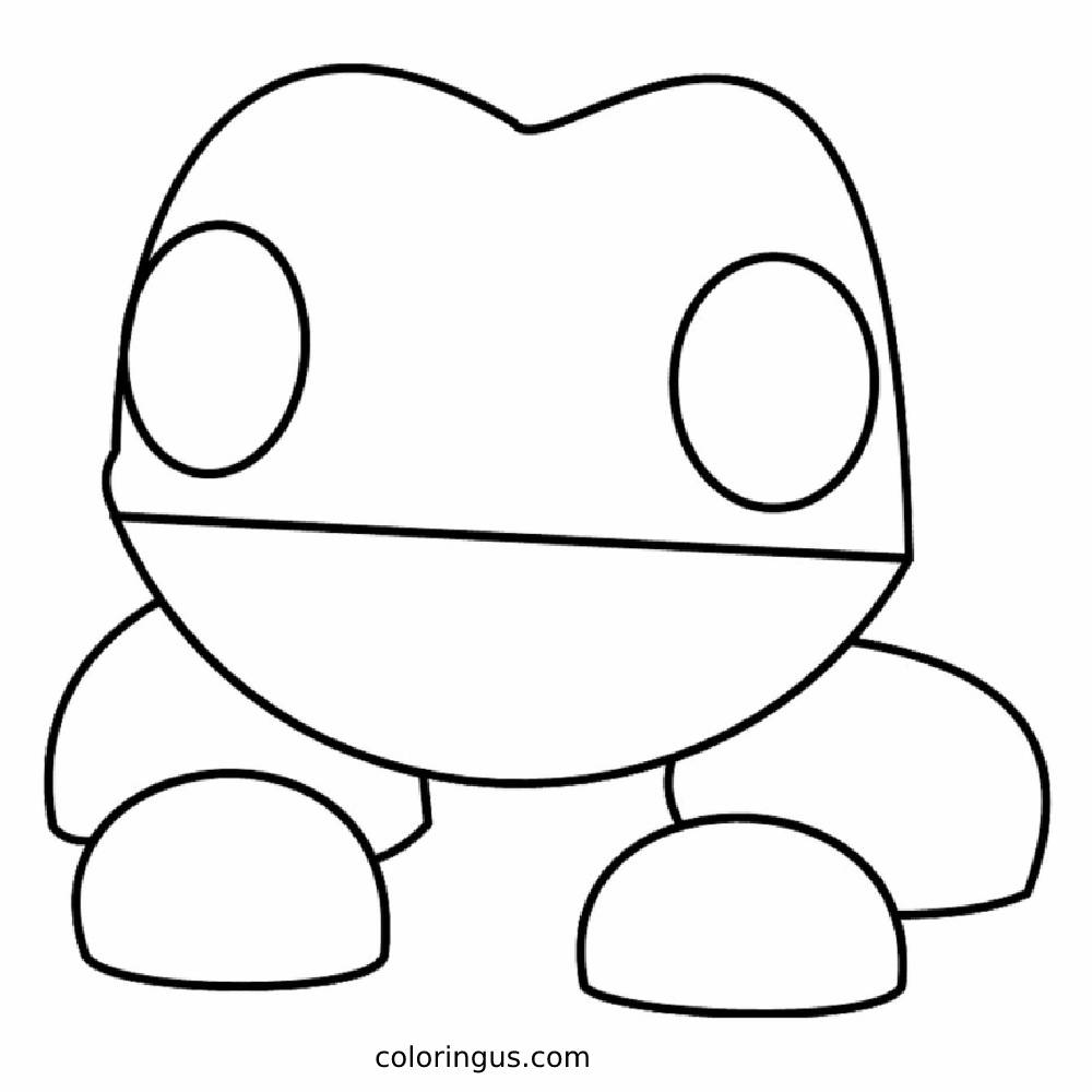 Adopt Me Coloring Pages (Free Printable PDF)