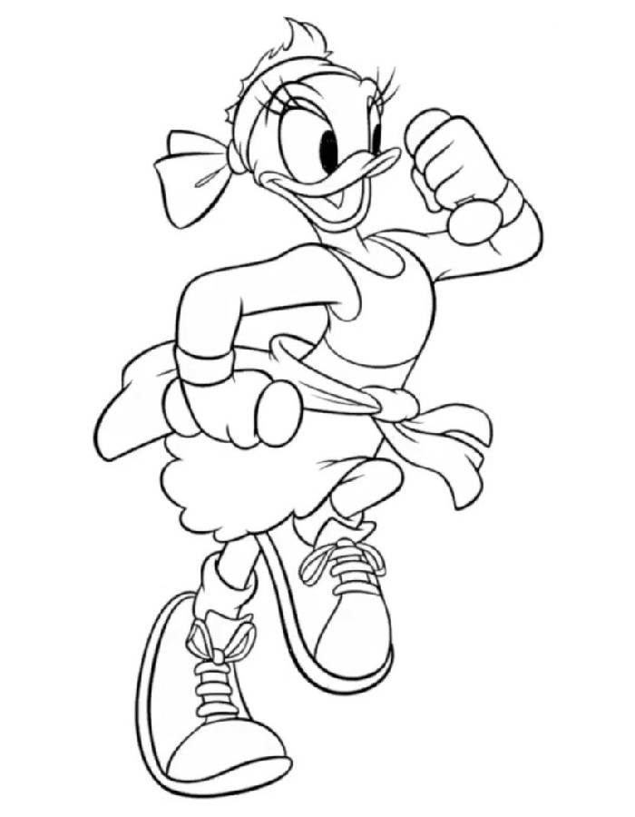 Funny Daisy Duck