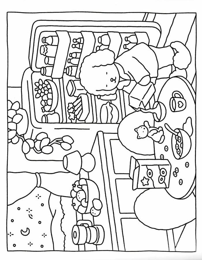 Fuzzy Hygge Free Printable Fuzzy Hygge Free Printable Coloring Page