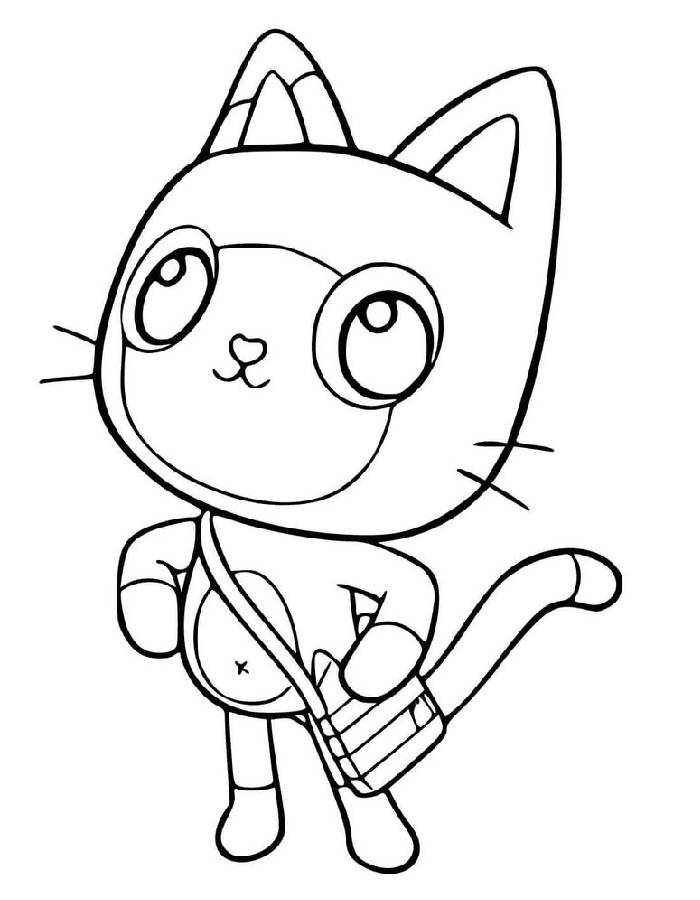 Gabby's Dollhouse coloring page