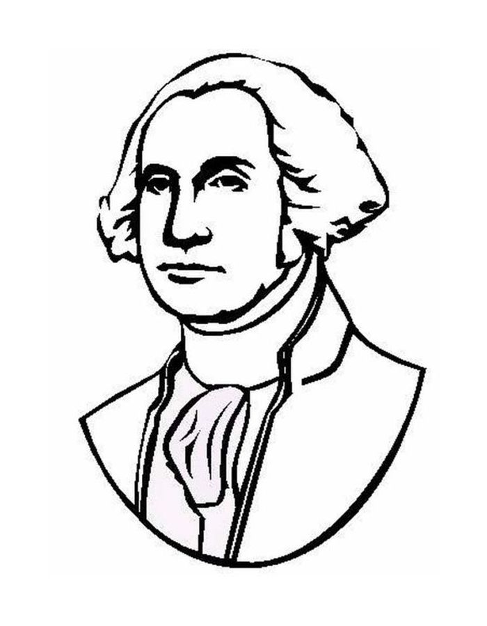 George Washington Coloring Page