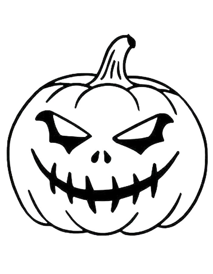 Ghost Halloween Coloring Page