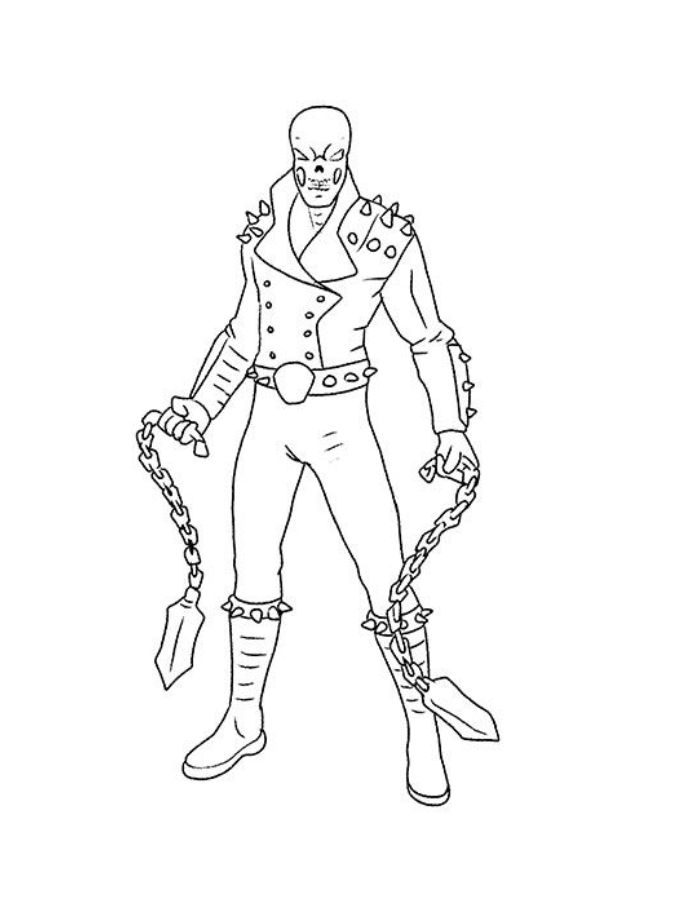 Ghost Rider Simple Art