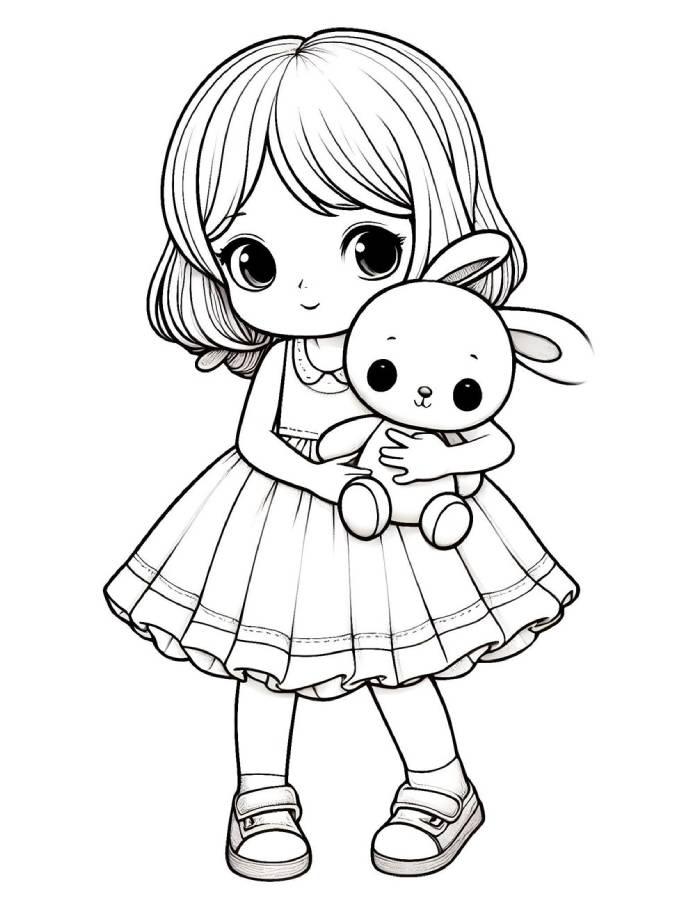 Girl With Toy
