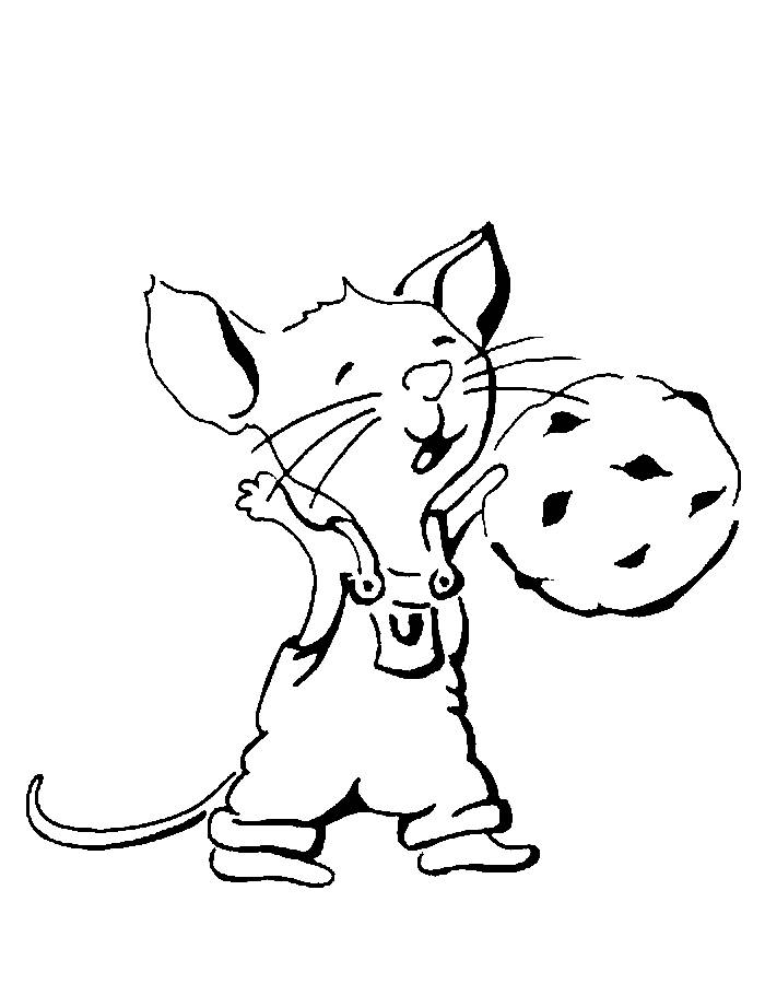 Give A Mouse A Cookie Coloring Page